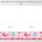 Pink Under The Sea Thank You Card Printable #A262