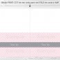 Modern Pink Chevron Thank You Card Printable #A127
