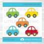 Colorful Cars Clipart #A263