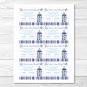Lavender Butterfly Garden Baby Shower "Guess How Many?" Game Cards #A218