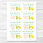 Rubber Duck Baby Shower "Guess How Many?" Game Cards #A367