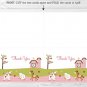 Pink Farm Animals Thank You Card Printable #A318