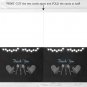 Blue Chalkboard BaByQ Coed Baby Shower BBQ Thank You Card Printable #A402