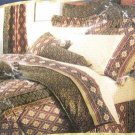 DAN RIVER DUVAL SUPREME DIMENSIONS COMFORTER SET SZ QN