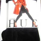 1 PAIR OF HUE VELVET COTTON LEGGING/ TIGHT SMALL BLACK