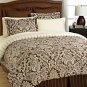 4 PC CHARTER CLUB SHELBURNE COMFORTER SET SIZE FULL