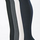 1 PAIR OF HUE FLAT KNIT SWEATER TIGHTS SZ M/L NAVY