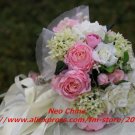 High simulation silk flower,custom wedding bouquets,custom bride hold flowers,20x25cm,free shipping