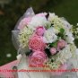 High simulation silk flower,custom wedding bouquets,custom bride hold flowers,20x25cm,free shipping