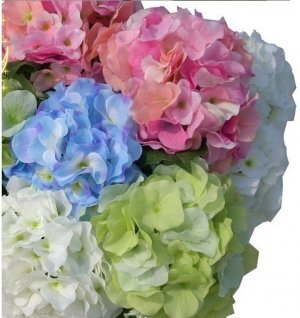 High simulation artificial silk flower Hydrangea,Wedding flowers,10pieces/lot,free shipping