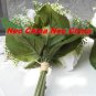 50PCS,wedding bouquet,High simulation silk flower/artificial flower,bride bouquets, 6 rose per bunch