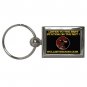 The BullsEye Radio Rectangular KeyChain