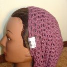 Baby Purple Crochet Slouchy Beanie