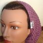 Baby Purple Crochet Slouchy Beanie
