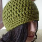 Olive Green Beanie Hat