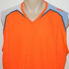 NWT UNDER ARMOUR HEATGEAR COMBINE TRAINING SLEEVE LESS T ORANGE GRAY XXL $49.99