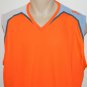 NWT UNDER ARMOUR HEATGEAR COMBINE TRAINING SLEEVE LESS T ORANGE GRAY XXL $49.99