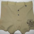 NEW LUCKY BRAND MEN BOXER BRIEF COTTON SPANDEX1 PAIR SMALL BEIGE $21.00