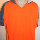 NWT UNDER ARMOUR REGULER FIT COMBINE TRAINING T ORANGE GRAY XL POLYESTER $49.99