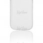iPhone 4 leather pouch in black/white