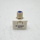 Ortronics OR-63700006 F-Connector TracJack Module Fog White