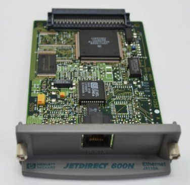 HP JET DIRECT 600N ETHERNET 10 BASET/100
