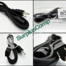 Dell Power Cord Cable Foxconn 6 foot 6ft 3 prong 5-15P to C13 Flat 5120P