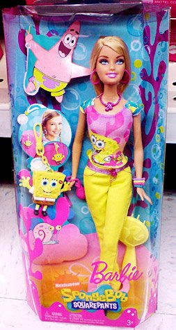 barbie loves spongebob squarepants