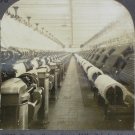 Keystone stereoview cotton carding Orizaba Mexico mill