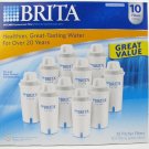 Brita Water Pitcher Replacement Filter 10 Pack