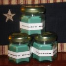 100% All Natural Soy Wax 1.5 oz Hex Jar Candles