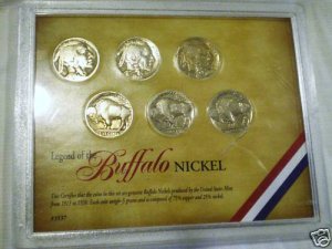 LEGEND 0F THE BUFFALO NICKEL COLLECTION PLUS BONUS
