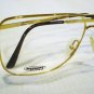VINTAGE MISSONI AVIATOR EYEGLASSES GOLD 60-14-140