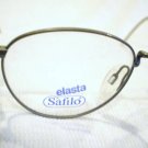 VINTAGE ELASTA SAFILO EYEGLASSES PEWTER SPRING HINGES