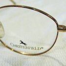 VINTAGE CHESTERFIELD  EYEGLASSES  SPRING HINGES 45-18