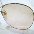 VINTAGE TURA SUNGLASSES GOLD MOD.412 55-18 VERY LIGHT