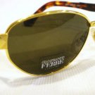 Vintage GIANFRANCO FERRE SUNGLASSES GOLD TORTOISE