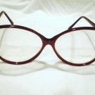 VINTAGE SIR WINSTON EYEGLASSES RED WINE 58-16 ITALY