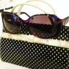 NEW CYNTHIA ROWLEY CR 0236 PURPLE/VIOLET SUNGLASS HOT!