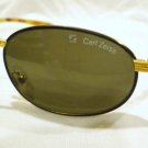 VINTAGE CARL ZEISS SUNGLASSES BLACK GOLD SPRING HINGES