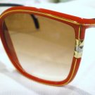 Vintage LEONARD SUNGLASSES sexy FRENCH RED BLACK HOT