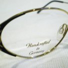 NEW CAVIAR COLLECTION EYEGLASSES GOLD BLACK 53-16-130