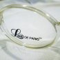 NEW LUX DE PARIS CLEAR EYEGLASSES SPRING HINGES 46-20