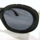 VINTAGE CHAGALL  SUNGLASSES BLACK GOLD LIMITED ITALY