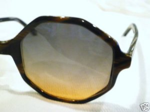 YDE PARIS SUNGLASSES MOD NICE OCTAGON BROWN CARAMEL