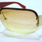 NEW MARC JACOBS SUNGLASSES RED GOLD SHIELDS MOD.016S