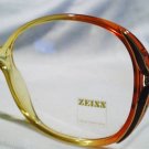 VINTAGE CARL ZEISS EYEGLASSES RED CLEAR GOLD 56X14X130