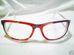 VINTAGE BULA USA EYEGLASSES MULTICOLOR ATTITUDE GLASSES