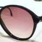 VINTAGE JACQUES FATH SUNGLASSES BLACK WITH GOLD TRIM