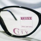 VINTAGE CARL ZEISS EYEGLASSES GREEN BLACK 56X14X135